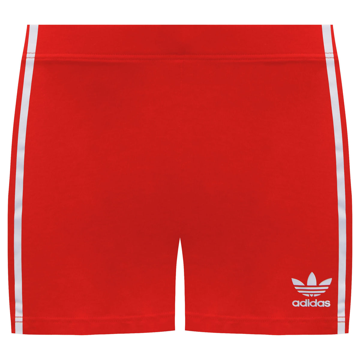 Adidas Stripe Womens Red Biker Boxer Panties