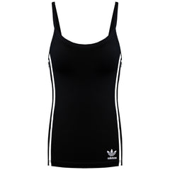 Adidas Logo Womens Black Tank Top