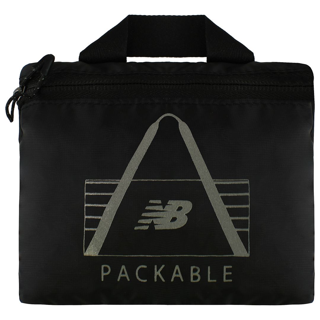 New Balance Packable Mens Black Bag