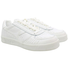 Diadora Elite B. Mens White Trainers