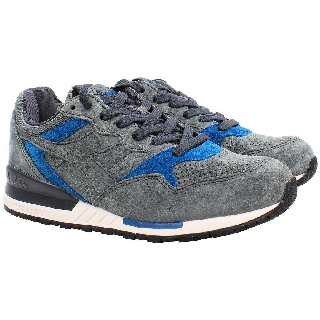 Diadora Intrepid Premium Mens Grey Trainers