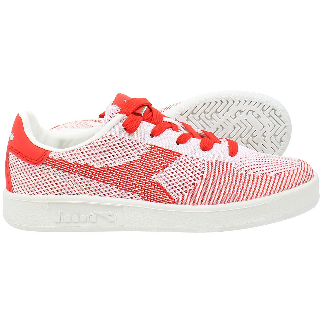 Diadora B Elite SPW Mens Red Trainers