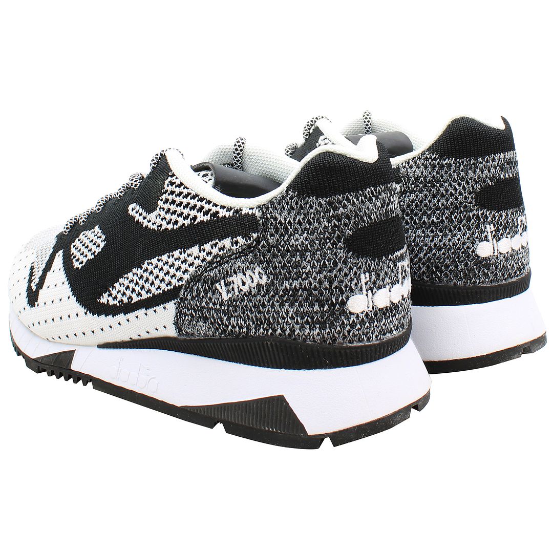 Diadora V7000 Weave II Mens White/Black Trainers