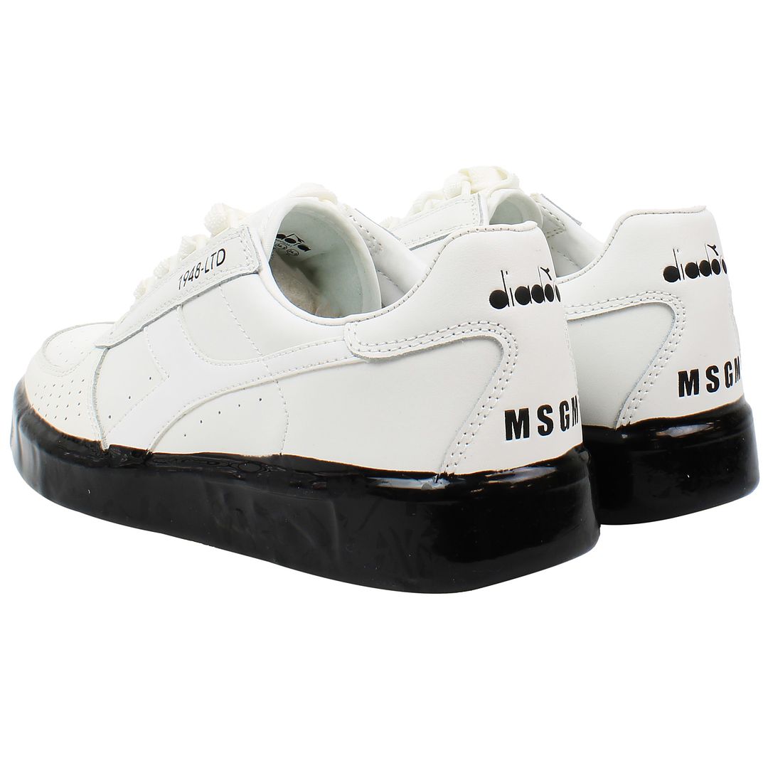 Diadora B.Elite MSGM Mens White Trainers