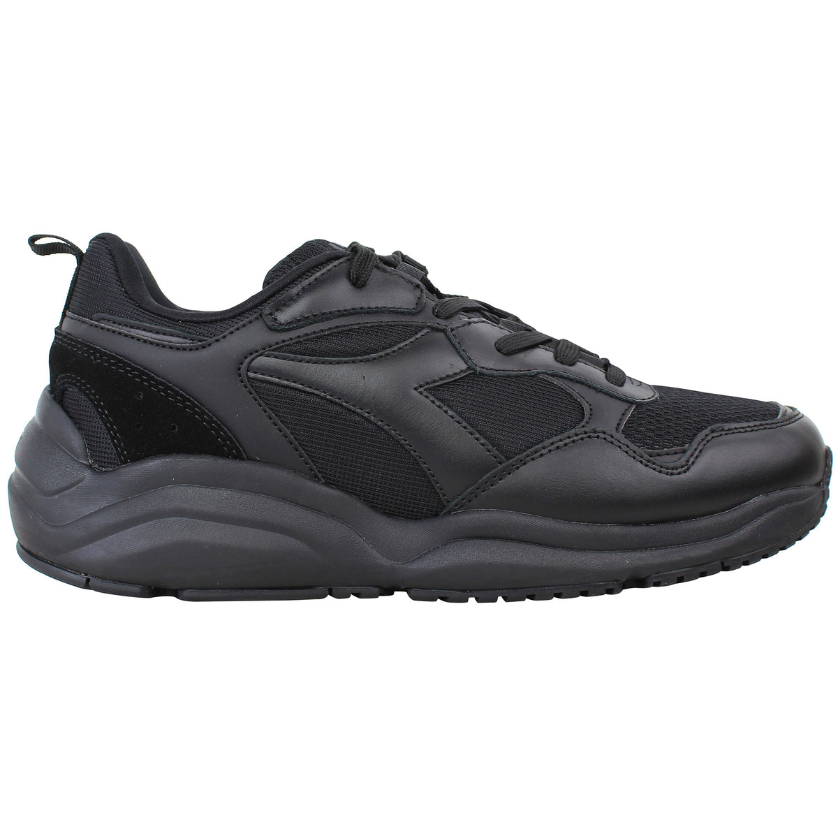 Diadora Whizz Run Mens Black Trainers