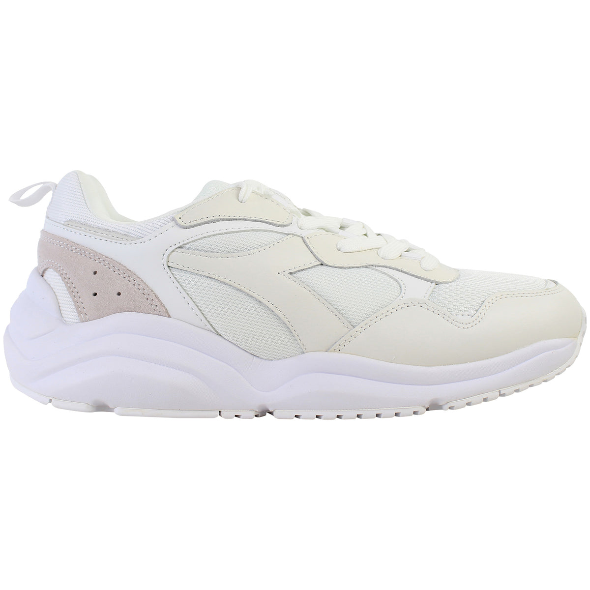 Diadora Whizz Run Mens White Trainers