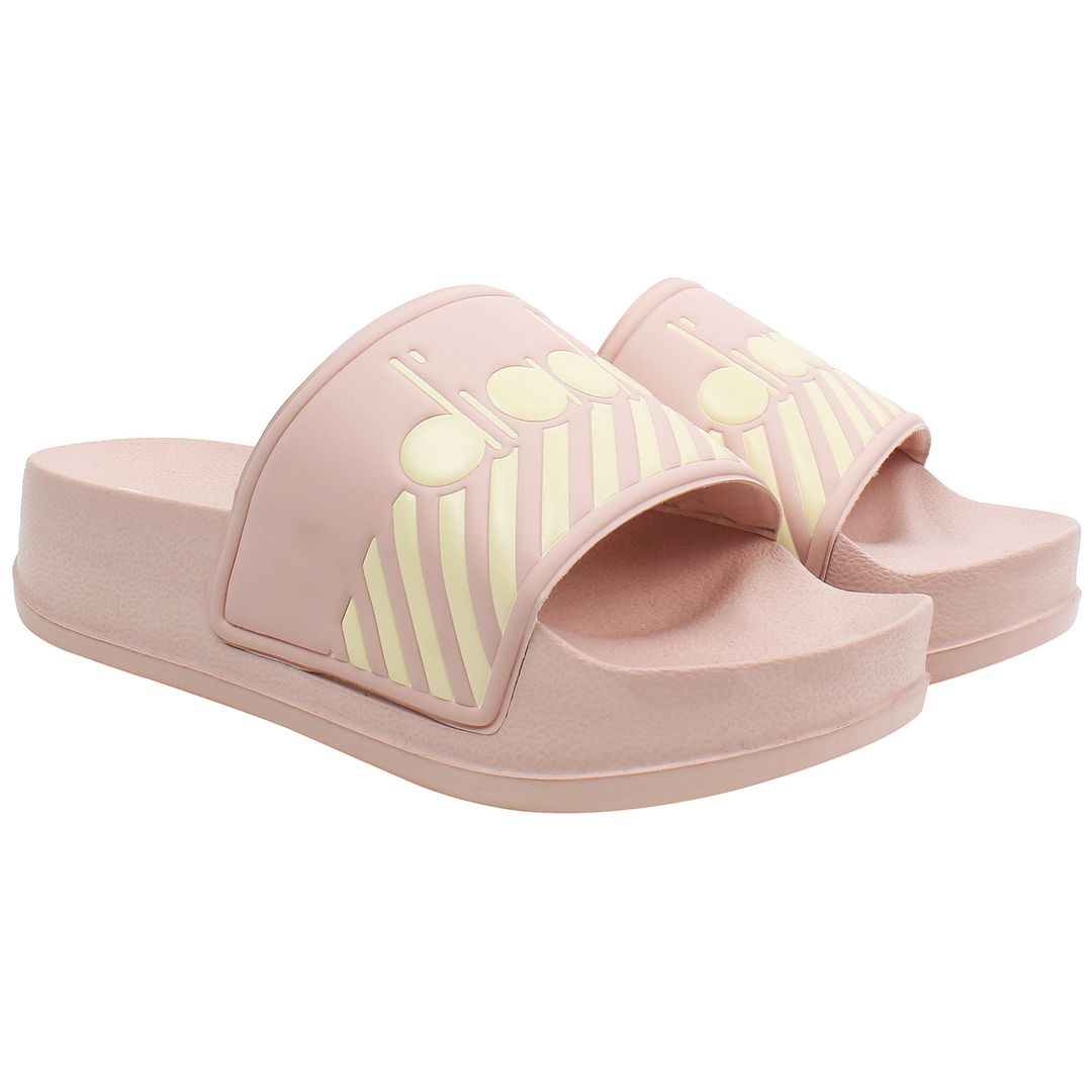 Diadora Serifos 90 Womens Pink Sliders