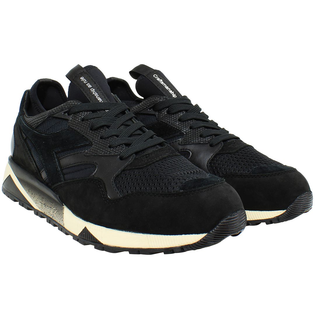 Diadora x Paura N9002 Socks Mens Black Trainers