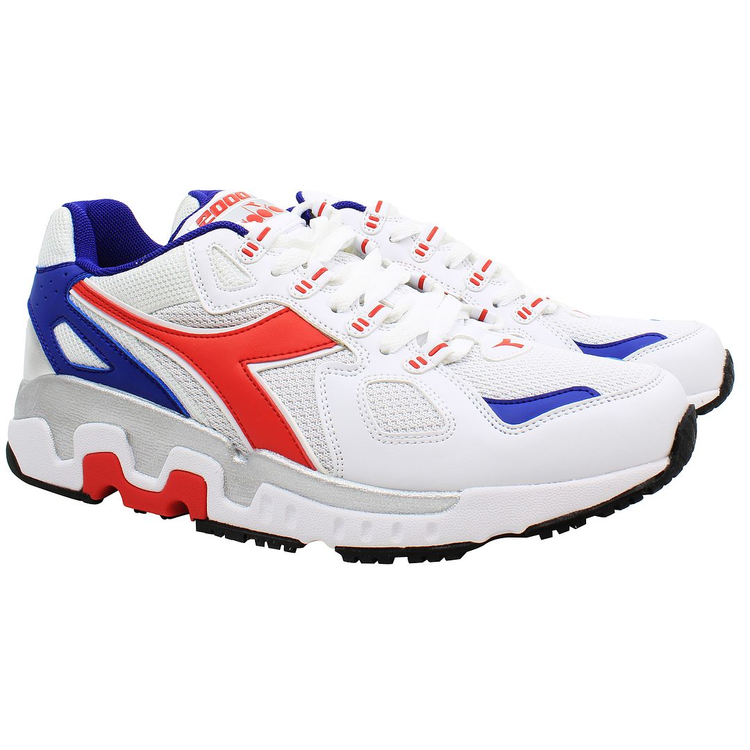 Diadora Mythos Mens White Trainers