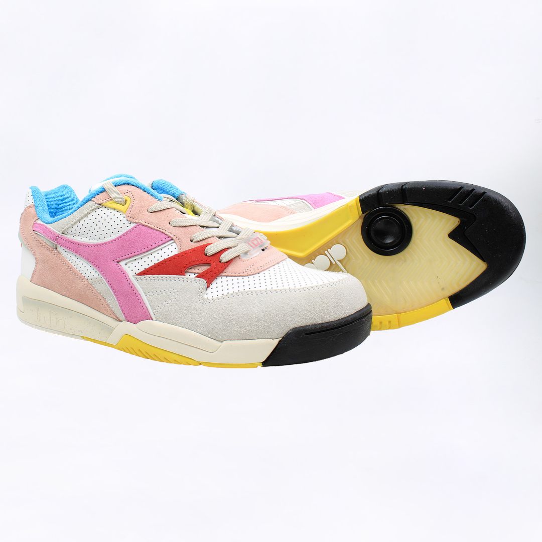 Diadora LC23 Rebound Mens Multicoloured Trainers NO BOX