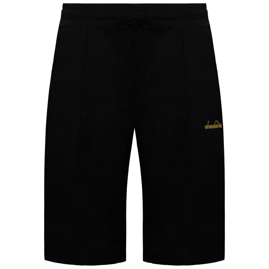 Diadora Bermuda 80s Mens Black Shorts