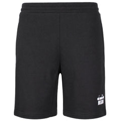 Diadora Logo Mens Black Tennis Shorts