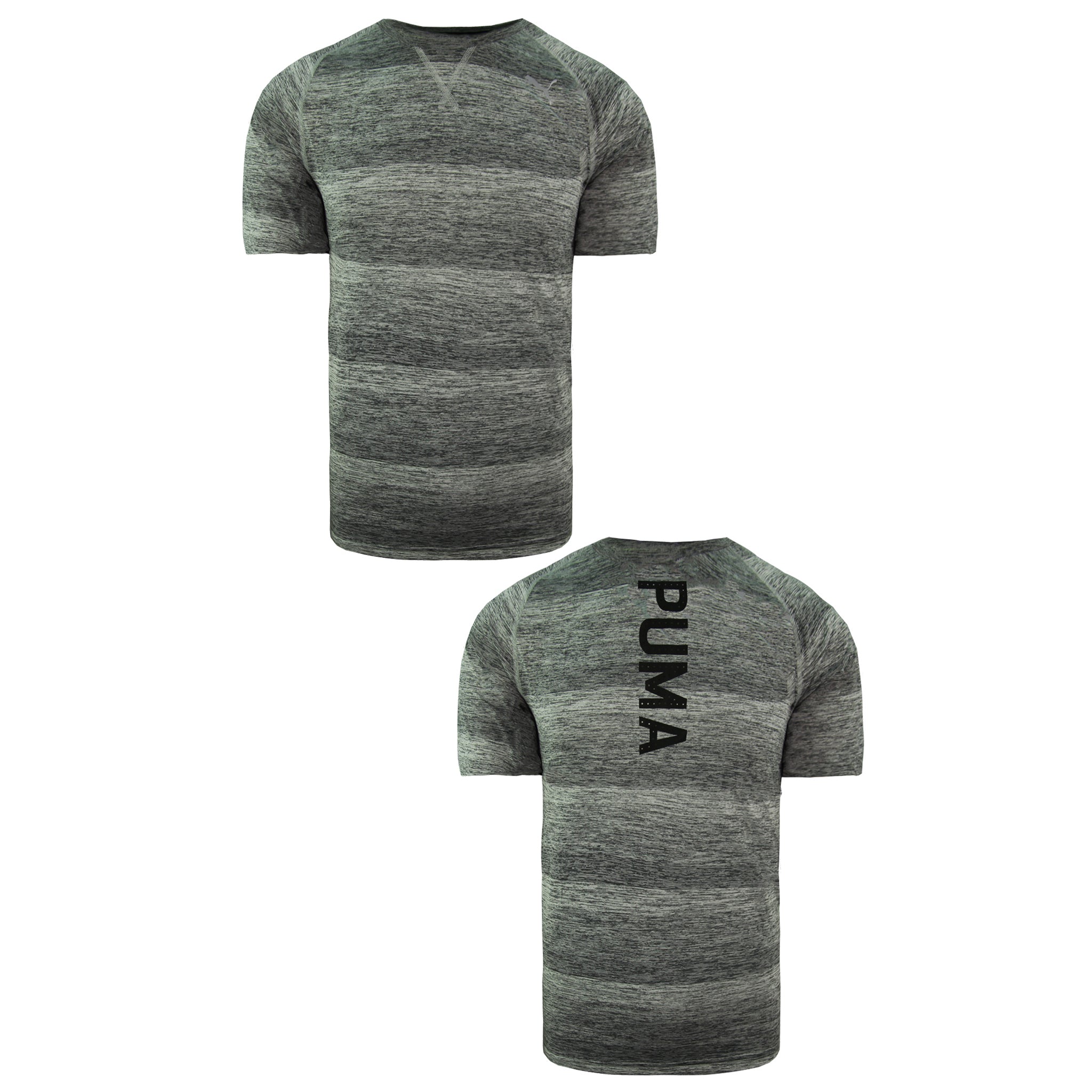 Puma DryCell Energy Short Sleeve Crew Neck Mens GreyT-Shirt 515562 03