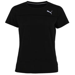 Puma Logo Womens Black T-Shirt