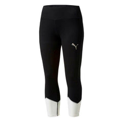 Puma Logo Womens Black 3/4 Leggings