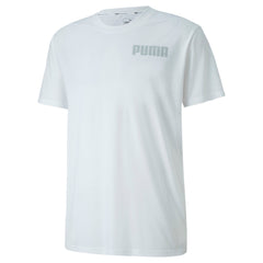 Puma Collective Tri-Blend Mens White T-Shirt