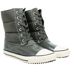 Converse Slushie Mid Womens Grey Boots