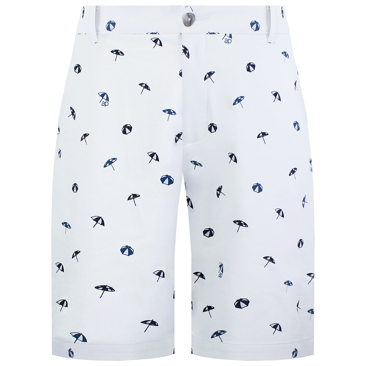 Puma x Arnold Palmer Dancing Umbrellas Mens Grey Golf Shorts