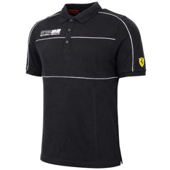 Puma x Scuderia Ferrari Race Mens Black Polo Shirt