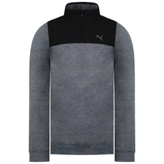 Puma Cloudspun Mens Grey Golf Sweater