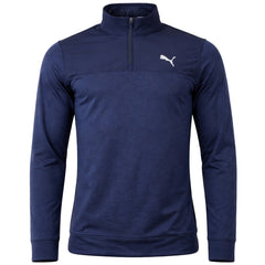 Puma x Cloudspun Colorblock Mens Navy Golf Sweater