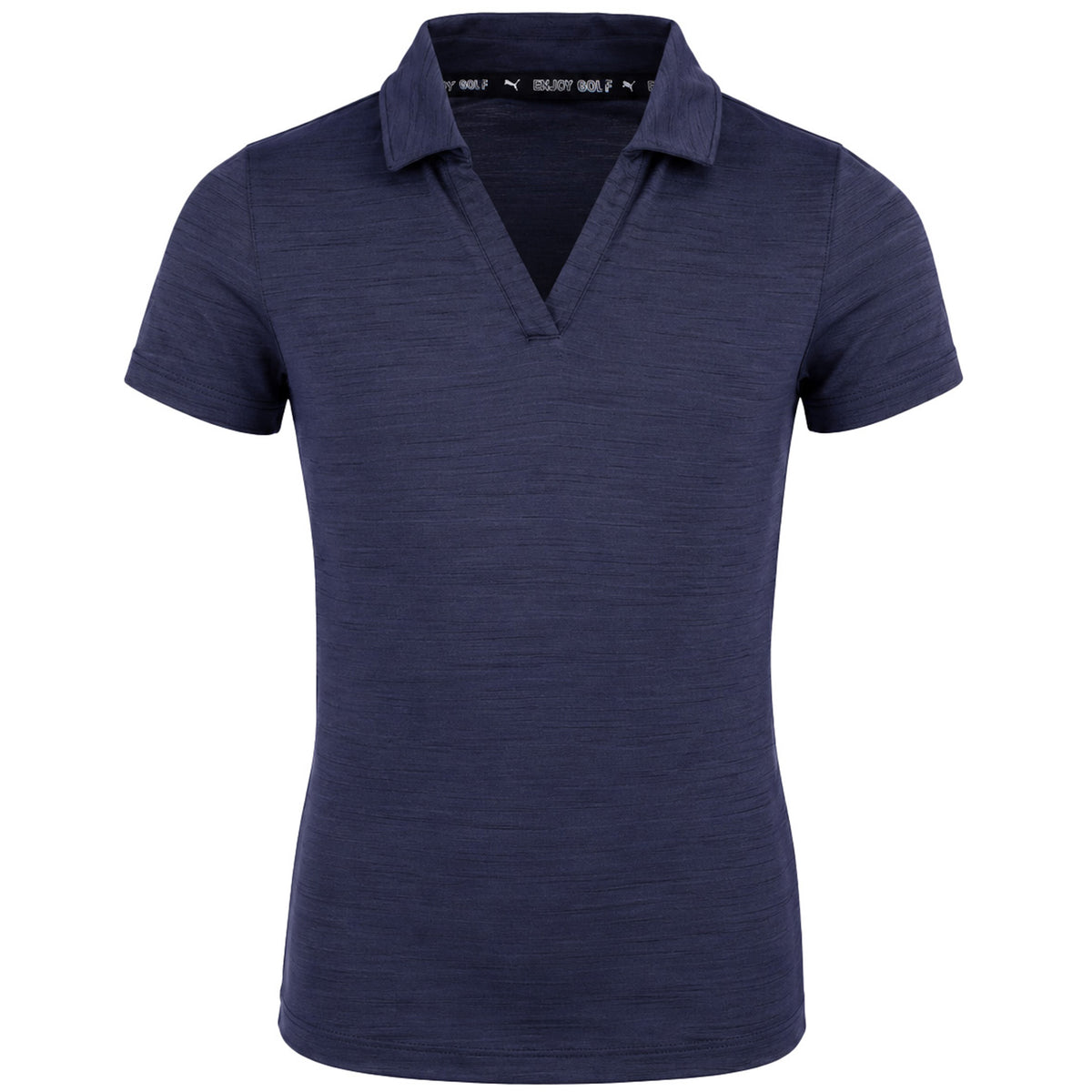 Puma Cloudspun Coast Kids Navy Golf Polo Shirt