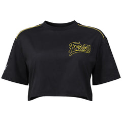 Puma Ferrari Race x June Ambrose Womens Black Crop Top