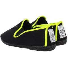 Flossy Style Novelda Black Plimsolls