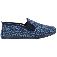 Flossy Style Morgan Navy Plimsolls