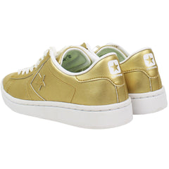 Converse Pro Womens Gold Trainers