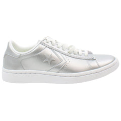 Converse Pro Womens Silver Trainers