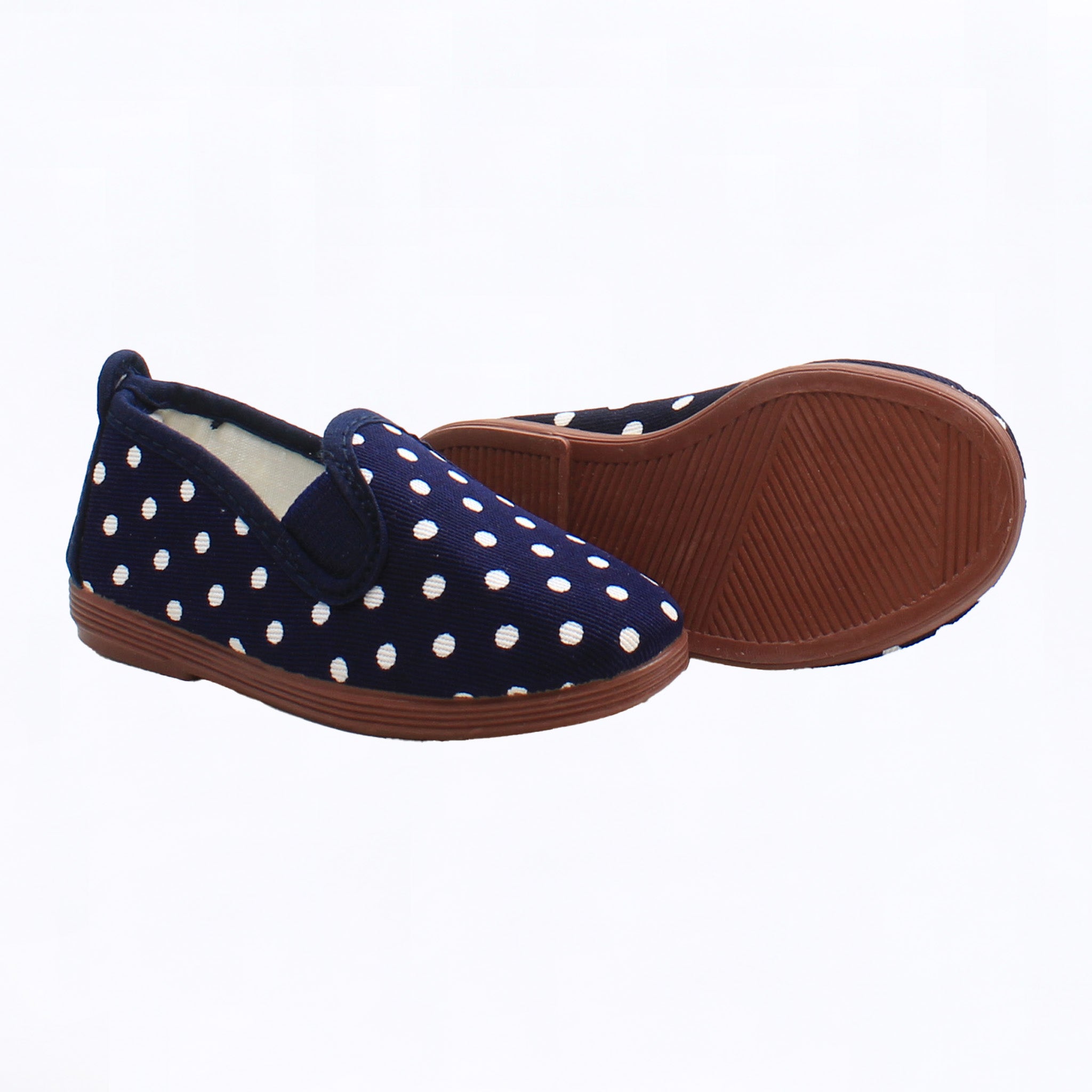 Flossy Style Gallur Kids Navy/White Plimsolls NO BOX