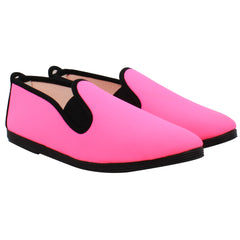 Flossy Style Novelda Womens Pink Plimsolls