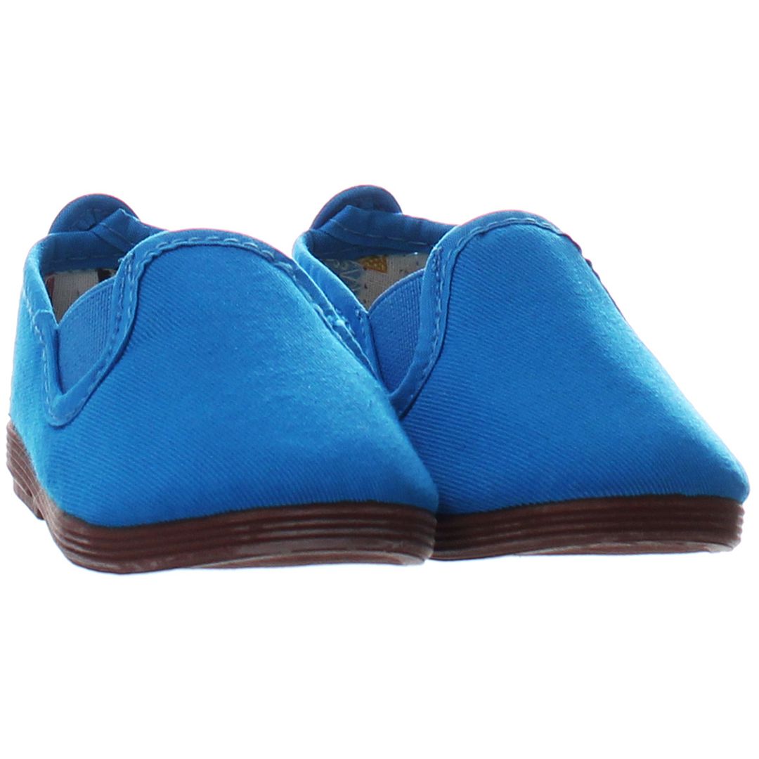 Flossy Pamplona Kids Blue Plimsolls