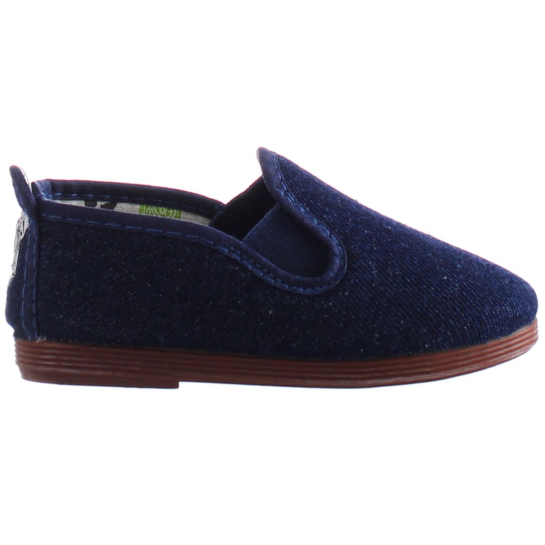 Flossy Pamplona Kids Denim Plimsolls