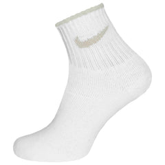 Nike Logo Womens White Socks