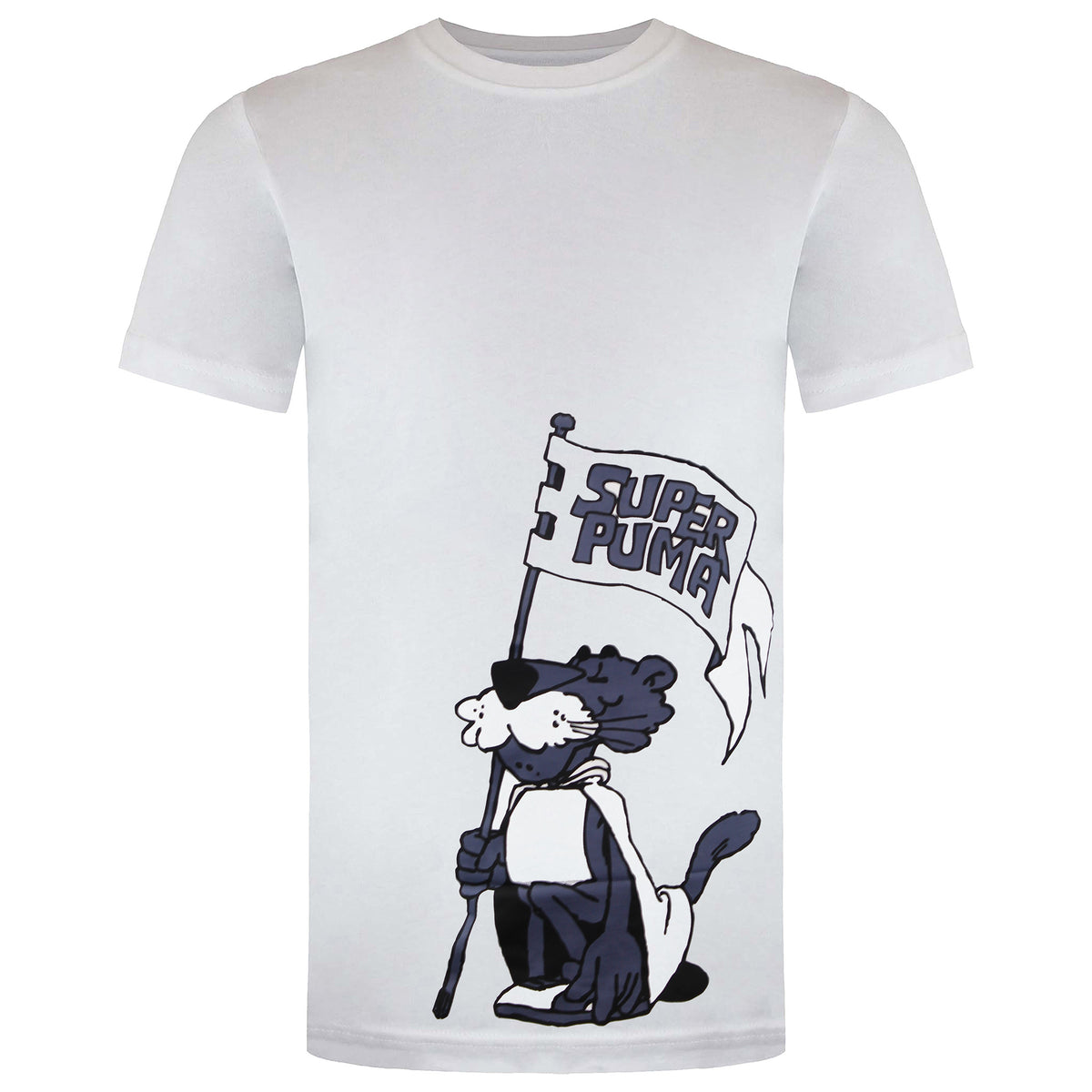 Puma Super Mens White T-Shirt