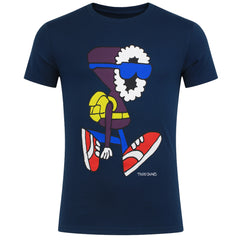 Puma Super X Mens Navy T-Shirt