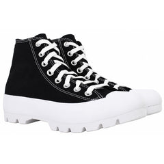 Converse Chuck Taylor Lugged Hi Womens Black Shoes