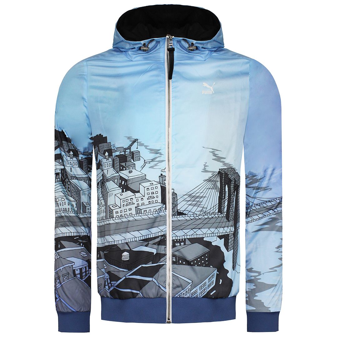 Puma Sophia Chang Graphic Womens Windbreaker Jacket