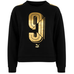 Puma Evo Number 9 Womens Black Sweater