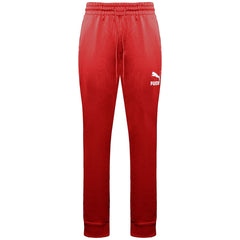 Puma Logo Mens Red/White Track Pants