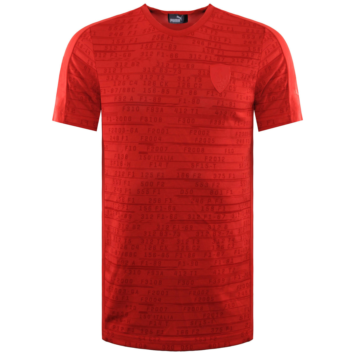 Puma x Scuderia Ferrari Mens Red T-Shirt