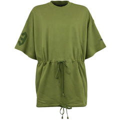 Puma x Rihanna Fenty Drawstring Graphic Womens Green T-Shirt