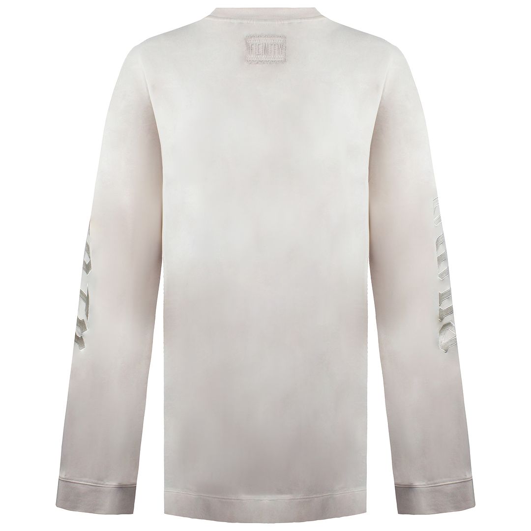 Puma x Rihanna Fenty Womens Off White Sweater