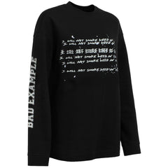 Puma x Rihanna Fenty Graphic Womens Black Top