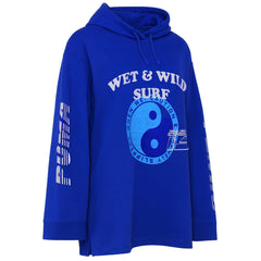 Puma x Rihanna Fenty Logo Womens Blue Hoodie