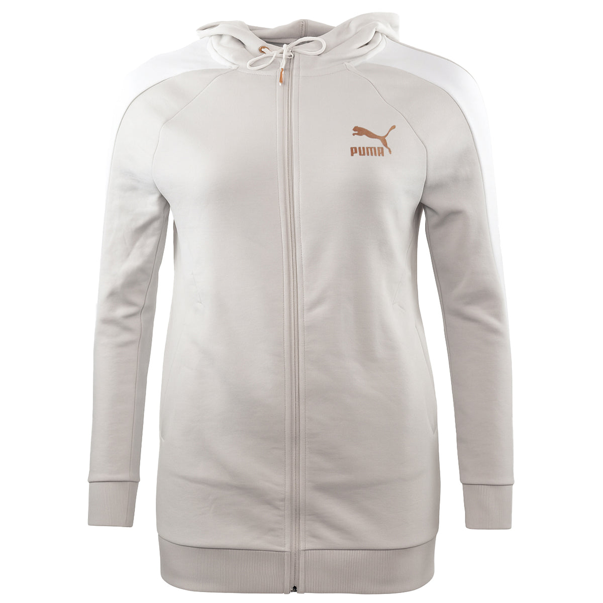 Puma Kiss Artica T7 Womens Beige Track Jacket