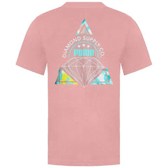 Puma x Diamond Supply Mens Pink T-Shirt