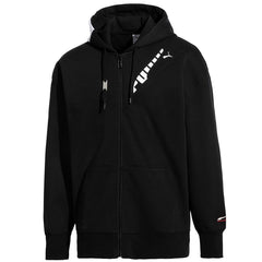 Puma x Ader Error Long Sleeve Zip Up Black Mens Hooded Track Jacket 578492 01